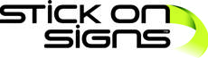 Stick on Signs Logo